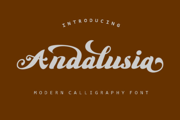 Anadalusia: A Retro Script Font That Feels Instantly Alive