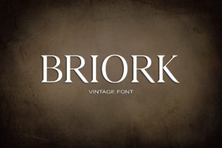 Briork: A Vintage Serif Font That Builds Brand Trust