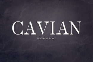 Cavian: A Vintage Serif Font That Adds Character to Modern Websites