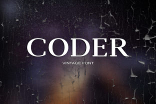 Coder: A Vintage Serif Font That Feels Like Home