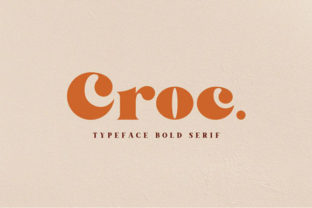 Croc: A Distinctive Wedge Serif for Editorial Impact