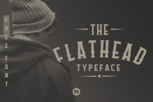 Flathead: A Vintage Sans Serif Font That Anchors Retro Branding