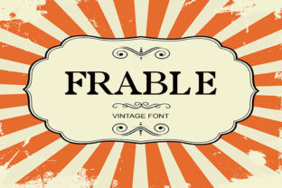 Frable: A Retro Serif Font That Anchors Campaign Visuals