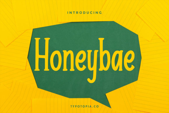Honeybae: A Bold, Retro Serif Font That Just Works