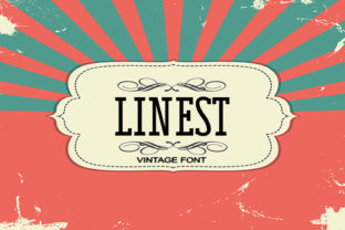 Linest: A Retro Serif Font That Feels Like a Design Friend