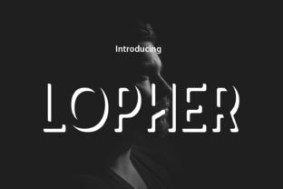 Lopher: A Decorative Font That Earns Its Place