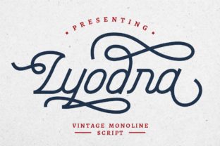 Lyodra: A Playfully Nostalgic Handwritten Font for Makers