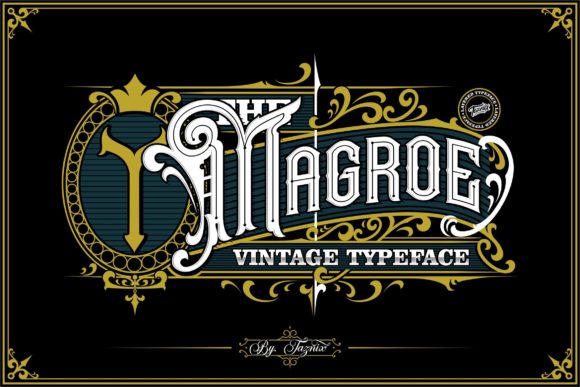 Magroe: A Blackletter Font That Commands Attention