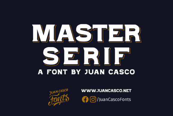 Master Serif: A Thoughtful Display Font for Editorial Warmth
