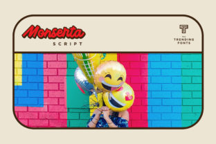 Monserta: A Playful Vintage Script Font for Digital Design