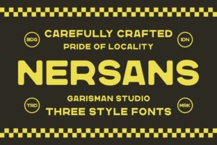 Nersans: A Vintage Sans Serif That Feels Like Home