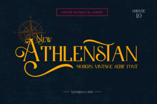 New Athlenstan: A Vintage Serif Font That Elevates Digital Branding