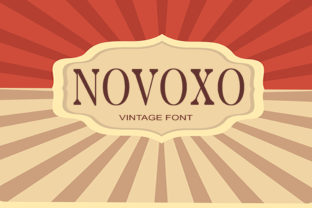 Novoxo: A Retro Serif Font That Anchors Campaigns With Character