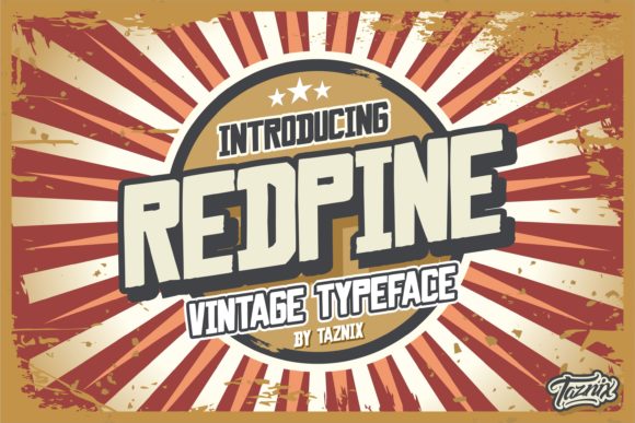 Redpine Font: A Retro Sans Serif That Adds Warmth to Web Design