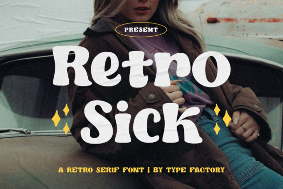 Retro Sick: A Bold Serif Typeface for Handmade Charm