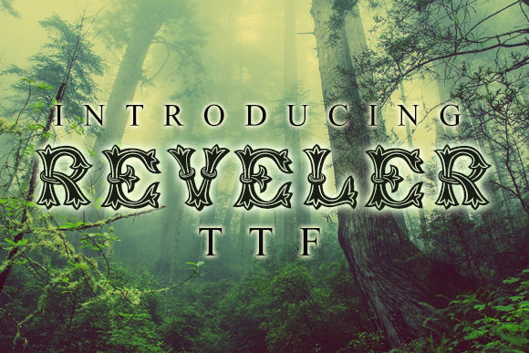 Reveler: A Retro Nature Font That Makes Small Brands Memorable