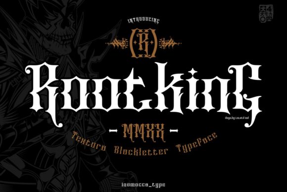 RootKing Typeface: Authentic Blackletter for Web Design