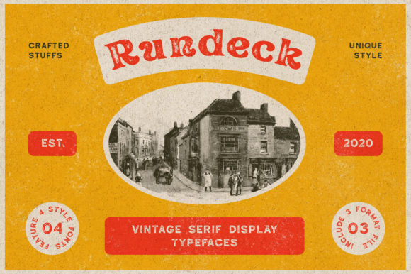 Rundeck: A Serif Font That Anchors Your Campaign Message