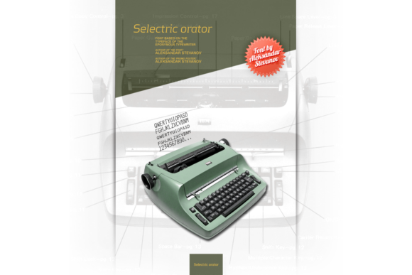 Selectric Orator: A Thoughtful Sans Serif for Editorial Warmth