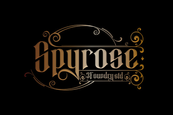 Spyrose: A Vintage Serif Font for Editorial Charm