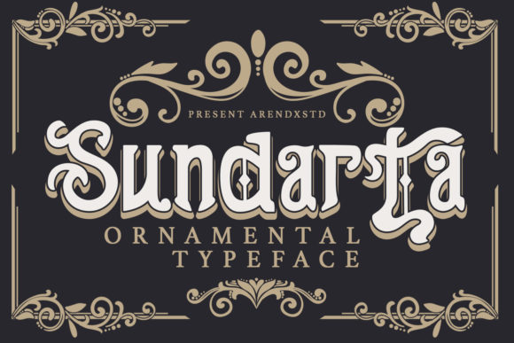 Sundarta: A Blackletter Font That Feels Like Hand-Drawn Nostalgia