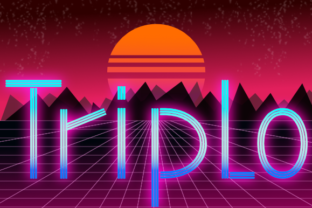 Triplo: A Bold, Retro-Futuristic Font for Standout Branding