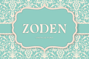 Zoden: A Retro Serif Font That Makes Your Brand Feel Timelessly Polished